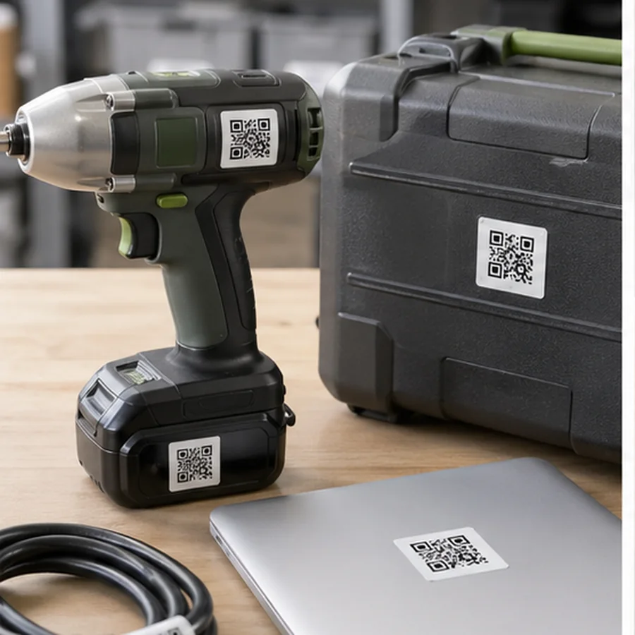 Choose QR content for the scan destination