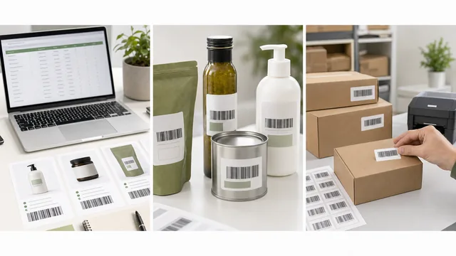 Product code planning board with internal, retail, and marketplace labels thumbnail